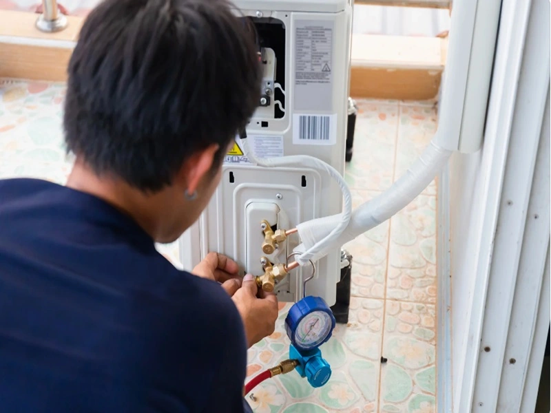 ac gas refill service